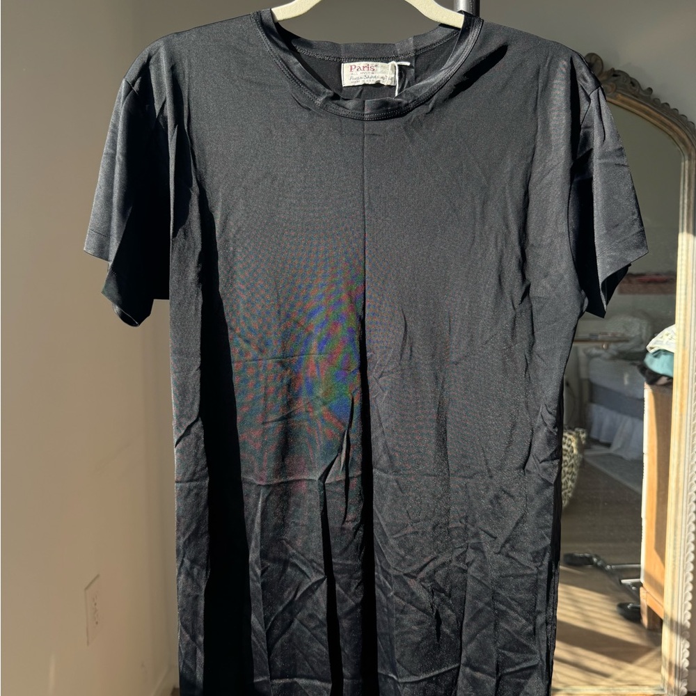 Paris Blues Black Short Sleeve Women's Tee